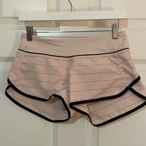 Lululemon speed shorts
